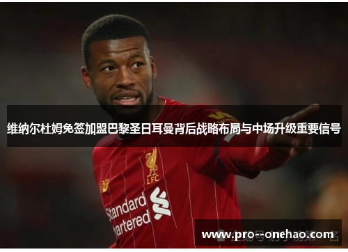 维纳尔杜姆免签加盟巴黎圣日耳曼背后战略布局与中场升级重要信号